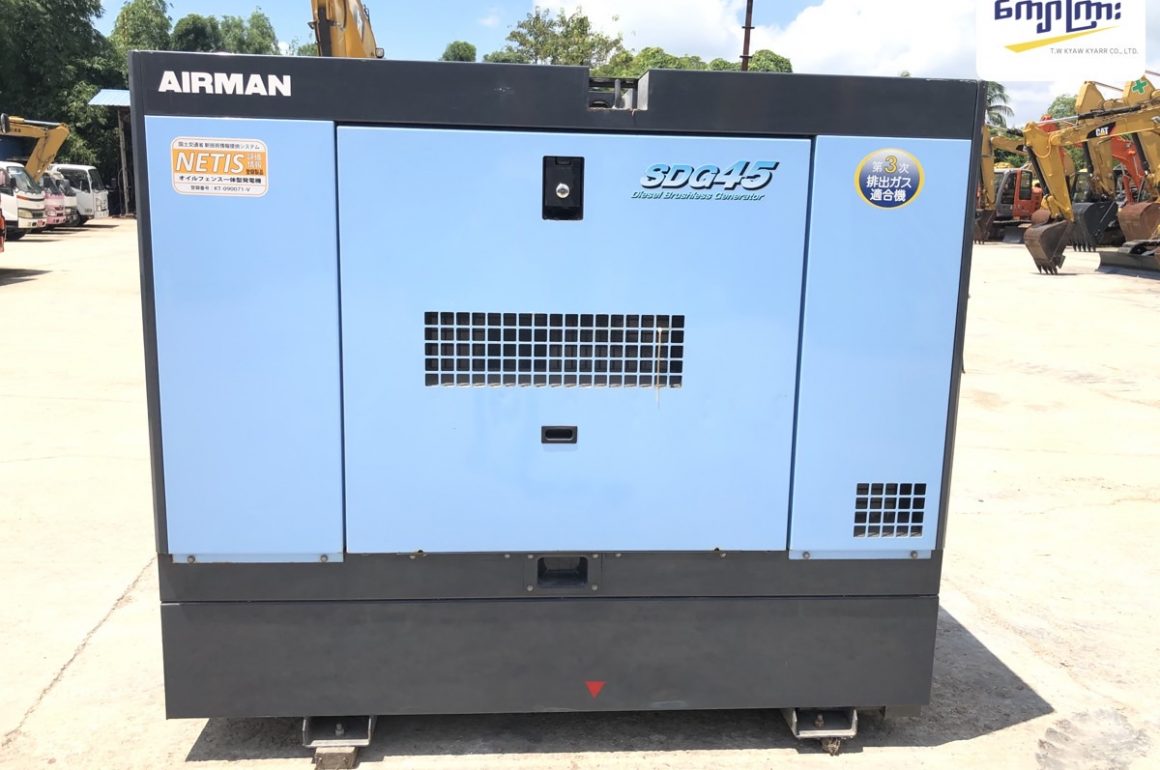 GENERATOR  AIRMAN  45 kVA   (mt 0111)