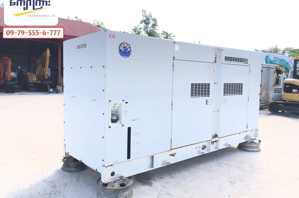 GENERATOR  AIRMAN  220 kVA   (mt 0114)