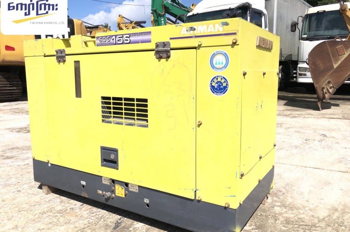 GENERATOR  AIRMAN  15 kVA   (mt 0115)