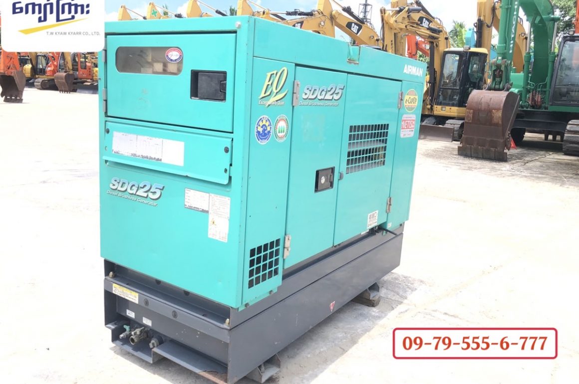 GENERATOR  AIRMAN  25 kVA   (mt 0159)